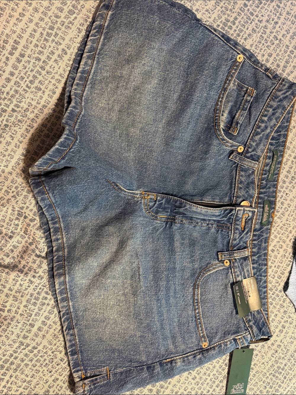 wild fable Women's Light Blue Denim Jean Shorts